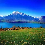 Thun Alps Scenic Views And Concierge By Swisshut アパート メルリゲン