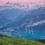 アパート Thun Alps Scenic Views And Concierge By Swisshut