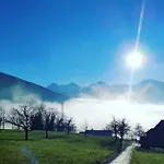 アパート Thun Alps Scenic Views And Concierge By Swisshut *