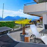 アパート Thun Alps Scenic Views And Concierge By Swisshut