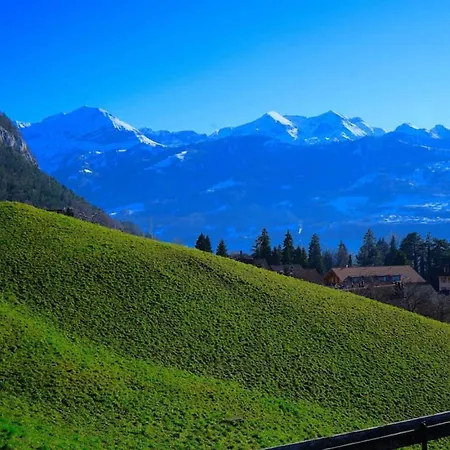 アパート Thun Alps Scenic Views And Concierge By Swisshut