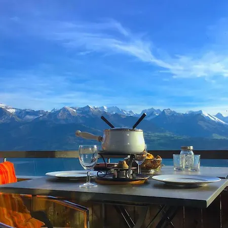 Daire Lake Thun Alps Scenic Views And Concierge By Swisshut Merligen