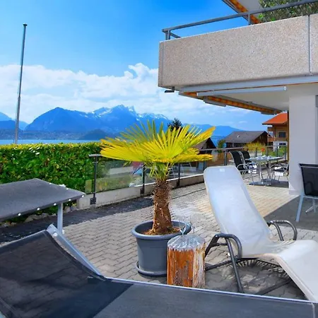 Lejlighed Thun Alps Scenic Views And Concierge By Swisshut
