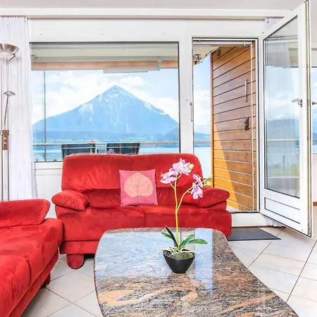 Lake Thun Alps Scenic Views And Concierge By Swisshut Daire *