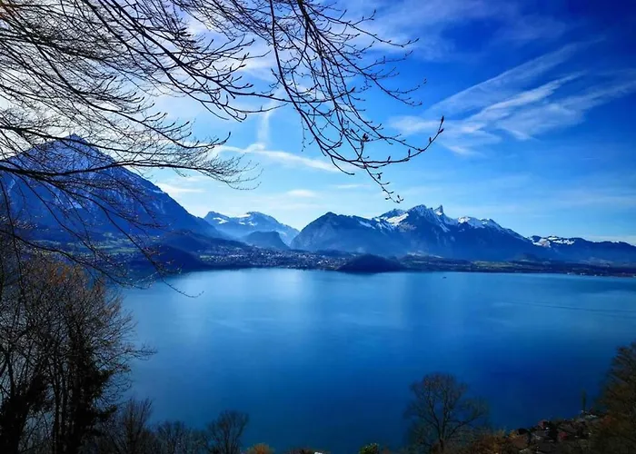Διαμέρισμα Thun Alps Scenic Views And Concierge By Swisshut Merligen