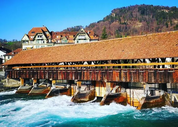 Thun Alps Scenic Views And Concierge By Swisshut Διαμέρισμα