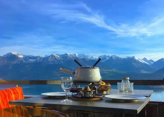 Διαμέρισμα Thun Alps Scenic Views And Concierge By Swisshut Merligen