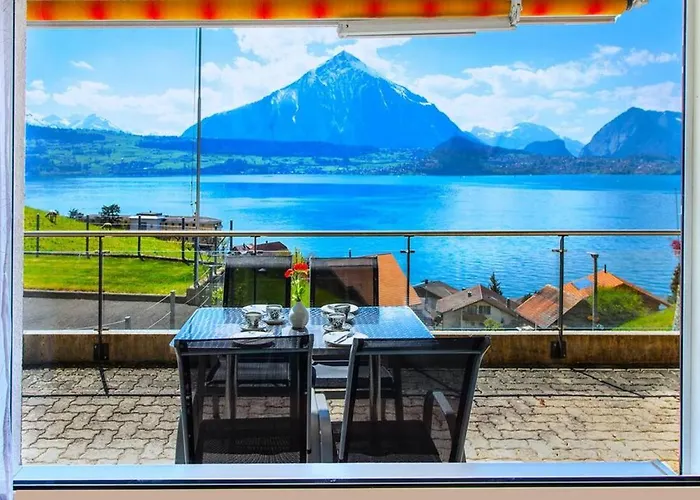 Thun Alps Scenic Views And Concierge By Swisshut *